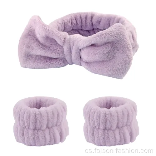 Motýlek Face Wash Gumička do vlasů